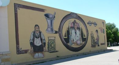 Yesterday's Commerce Mural