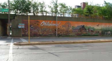 Oklahoma! Bricktown Mural