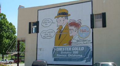 Dick Tracy Mural