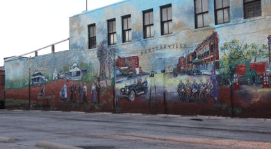 Building the City of Legends Mural