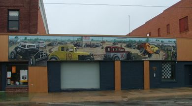 Alva Speedway Mural