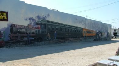 Santa Fe Depot Mural