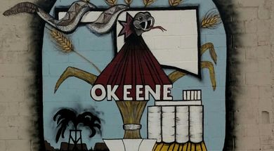 Okeene Logo Mural