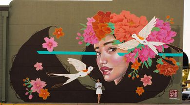 Fortune Favors the Brave Mural