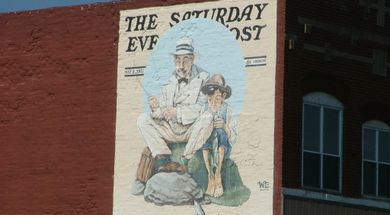 Saturday Evening Post Mural