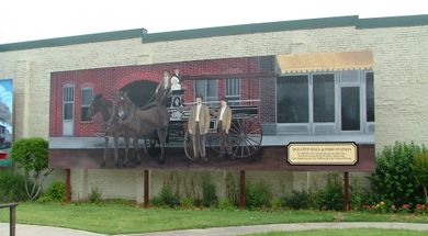 Wagoner Old City Hall & Fire Station Mural