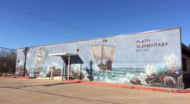 Plato Pirates Murals