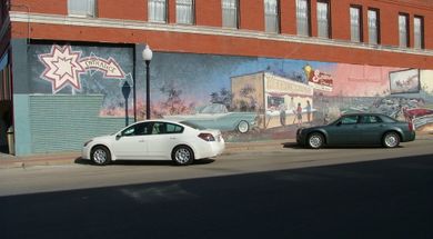 Sundown Drive-In Mural