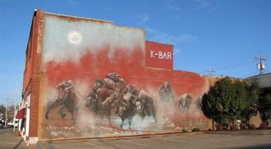 McAlester Buffalo Mural
