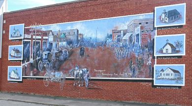 Broadway 1910 Mural