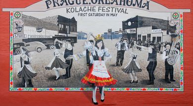 Prague Kolache Festival Mural