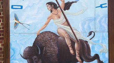 Buffalo Goddess 2 Mural