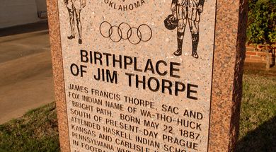 Jim Thorpe Birth Site