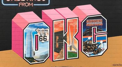 Greetings from OKC Mural