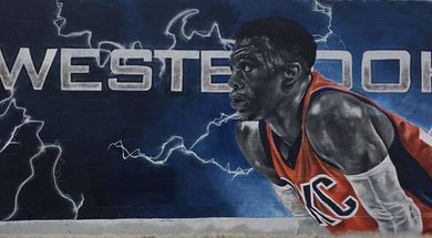 Russell Westbrook Mural