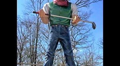 Jeb the Mini-Golf Muffler Man
