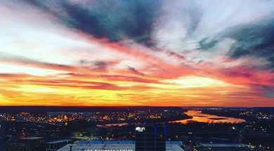 The Penthouse Bar at The Mayo Hotel