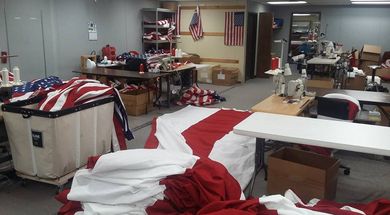 Rainbow Pennant Flags