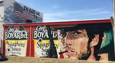 Spaghetti Western Mural