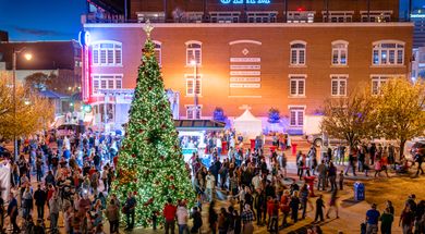 Bricktown Tree Lighting Festival