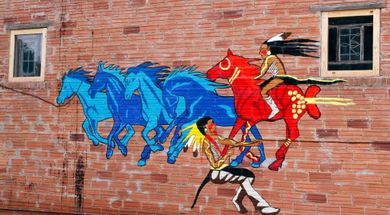 The Horse Capture Mural