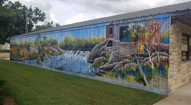 Pennington Creek Dam Mural