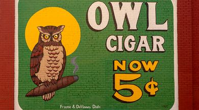 Owl Cigar Mural