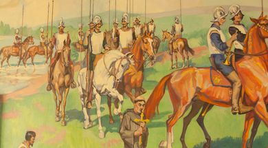 Ruth Monro Augur Murals