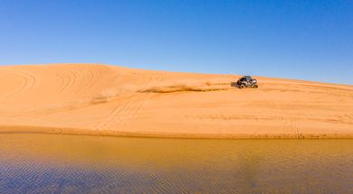 Experience a slice of the desert in Oklahoma at Little Sahara State Park. Photo by Shane Bevel.