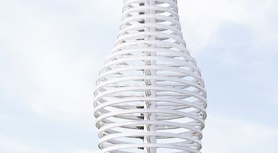 POPS in Arcadia has quickly become a Route 66 roadside icon known not only for its retro diner, but also for its 66-foot tall soda pop bottle sculpture. Photo by Laci Schwoegler/Retrospec Films.