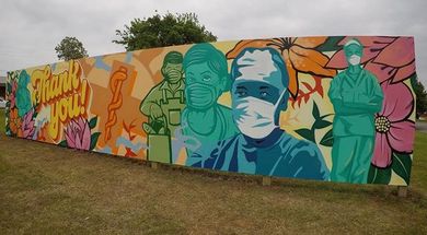 Frontline Workers Mural