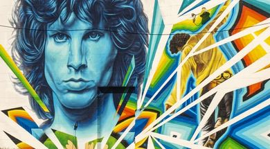 Jim Morrison Mural