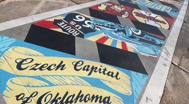 Yukon Route 66 Crosswalk