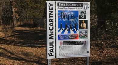 Paul McCartney Sign