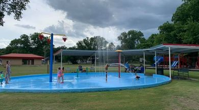 Delta's Landing Splash Pad