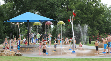 Claremore Lake Park Splash Pad