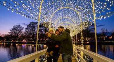 See one of America's top 10 holiday light shows during Chickasha's Festival of Light at the 43-acre Shannon Springs Park.