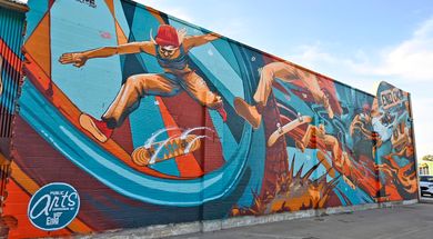 Enid Skate Park Mural