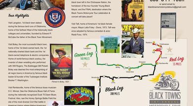 Black Towns Motorcycle Tour