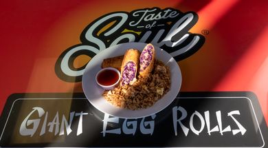 Taste of Soul Giant Egg Roll
