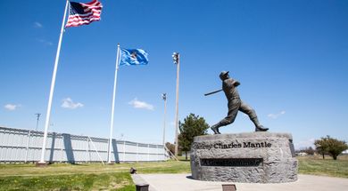 Mickey Mantle Memorial Statue