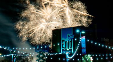 Enid Lights Up the Plains