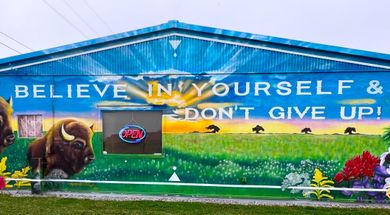 Don't Give Up Mural