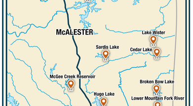 Oklahoma Fishing Trail - Southeastern Loop