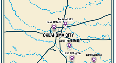 Oklahoma Fishing Trail - Central Loop