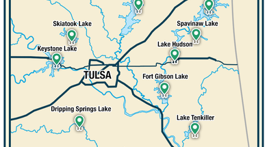 Oklahoma Fishing Trail - Northeastern Loop