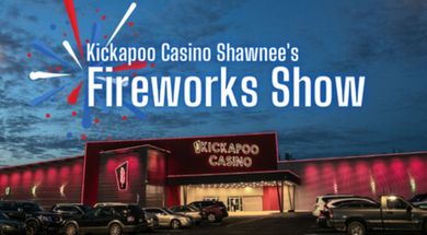 Kickapoo Casino's Fireworks Show
