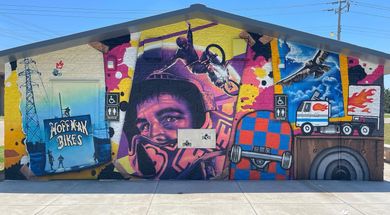 Mat Hoffman Action Sports Park Mural