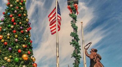 Stockyards City Tree Lighting
