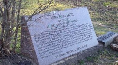 Middle Boggy Battle Marker